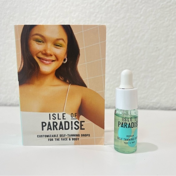 Isle of Paradise Mini Self Tanning Natural Glow Face Drops TINY SAMPLE SIZE 0.4o - Picture 1 of 2
